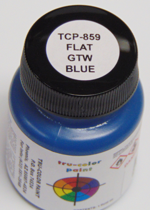 TCP-859 Flat Grand Trunk Western Blue